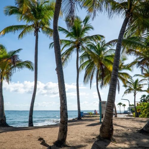 one of the best beaches in san juan is el ultimo trolley
