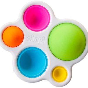 a fidget popper is a great addition to a kids plane packing list