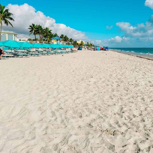 view of Hollywood Beach in Florida