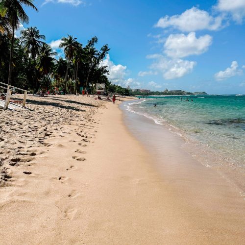 el escambron beach is one of the best beaches in san juan, puerto rico.