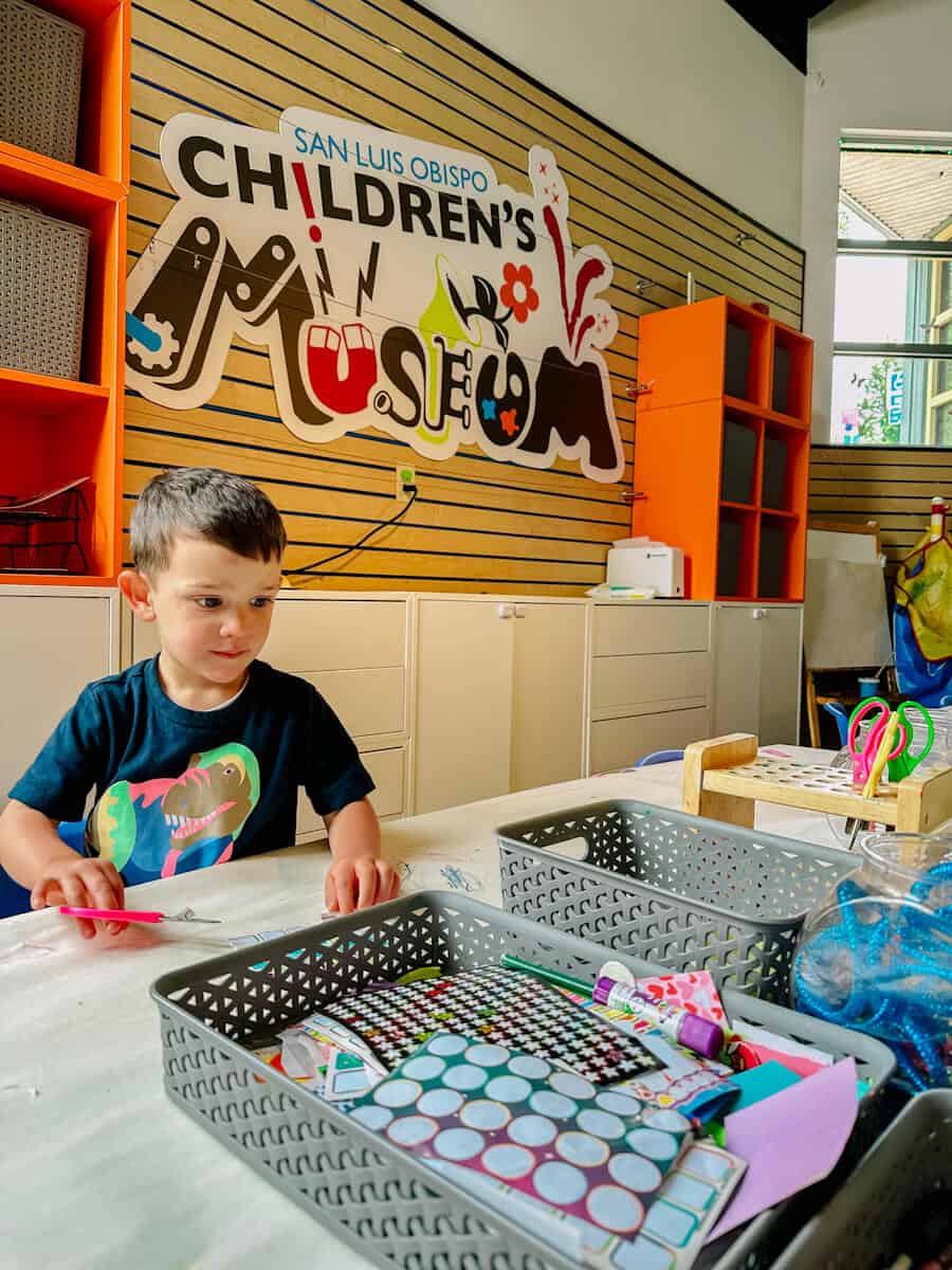 the san luis obispo childrens museum is a lot of fun for kids!