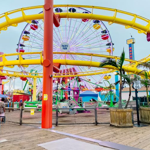 pacific park in santa moninca