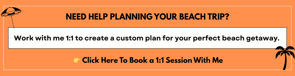 beach trip planning help